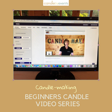 Load image into Gallery viewer, Beginner&#39;s candle making videos and PDF Book
